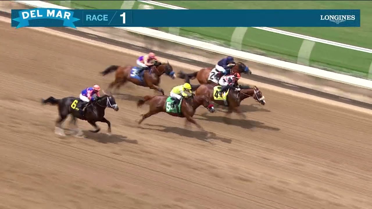  Intrepido Wins Race 1 at Del Mar 8/23/25