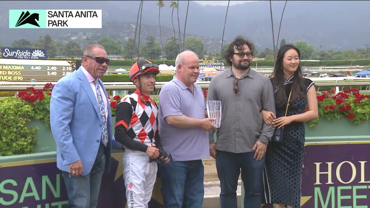 Queen Maxima Wins the Mizdirection on Saturday May 16 at Santa Anita Park