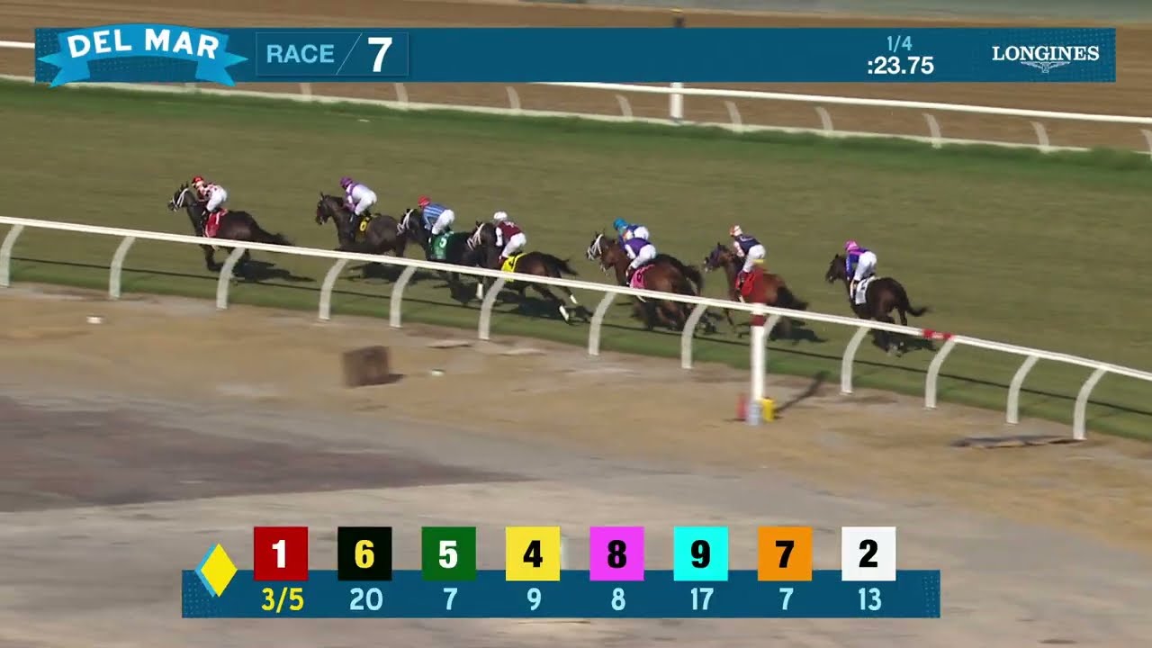 Proletariat Wins the Caesars Sportsbook Oceanside Handicap Race 8 at Del Mar 7/17/26
